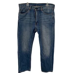 Levis Mens jeans 505 Size 38x30 Baggy Light wash